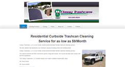 Desktop Screenshot of classytrashcans.com